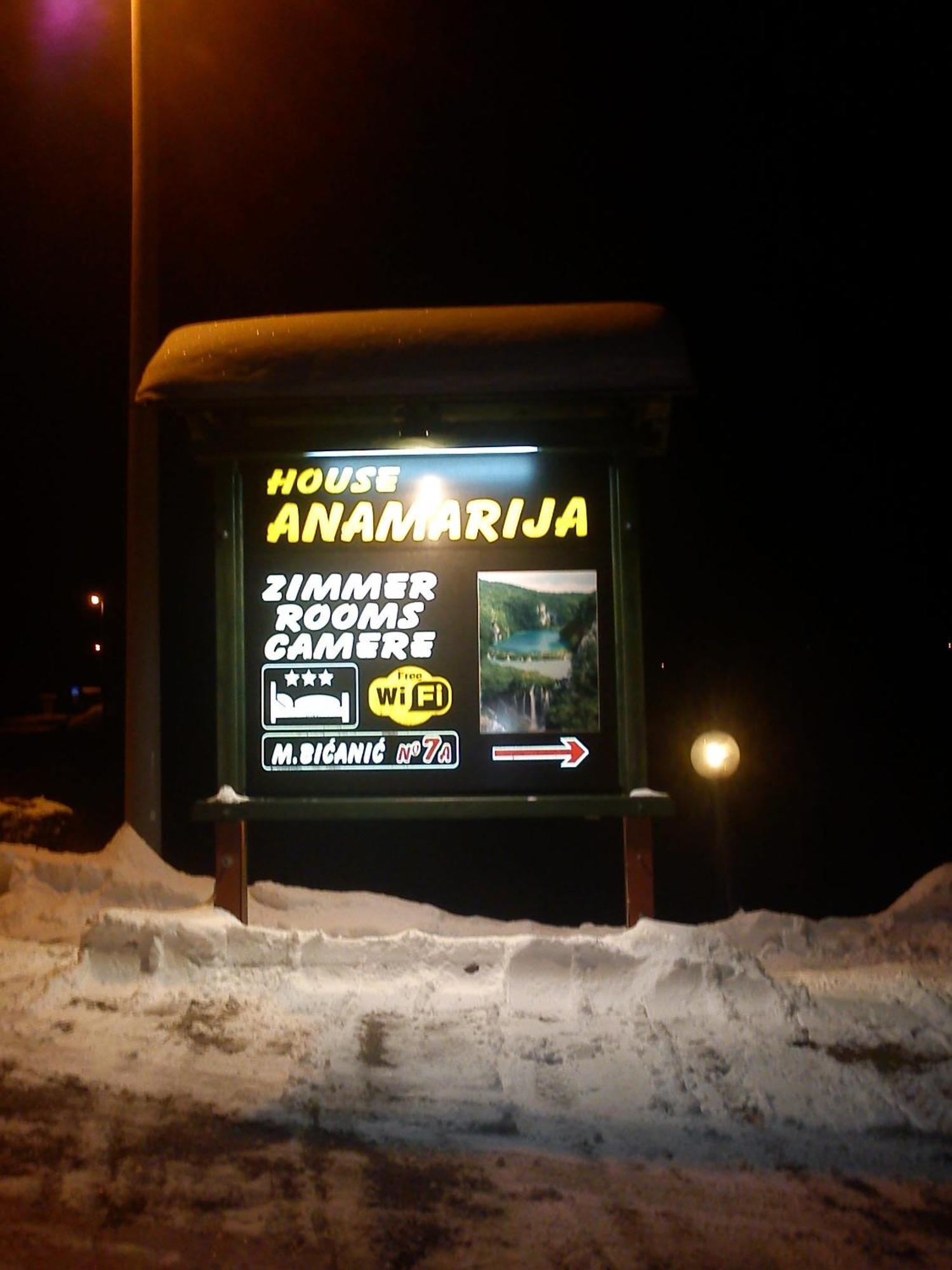 House Anamarija Otel Seliste Dreznicko Dış mekan fotoğraf